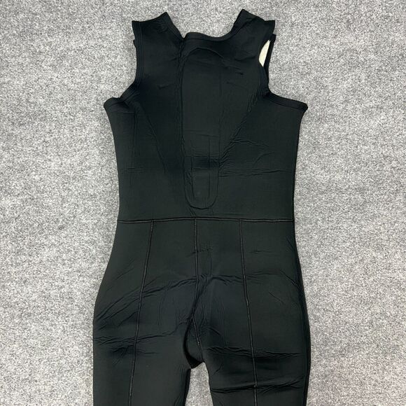 Vintage US Divers Sleeveless Wetsuit Mens L Large Black Surfing Scuba Diving - Picture 3 of 12